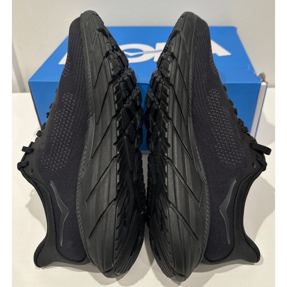 Hoka One One Women Size 10B Arahi 7 Triple Black Running Athletic Sneakers - Picture 5 of 10
